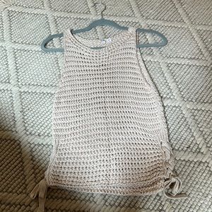 Gap woven tank